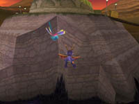 une photo d'Ã©cran de Spyro le Dragon sur Sony Playstation